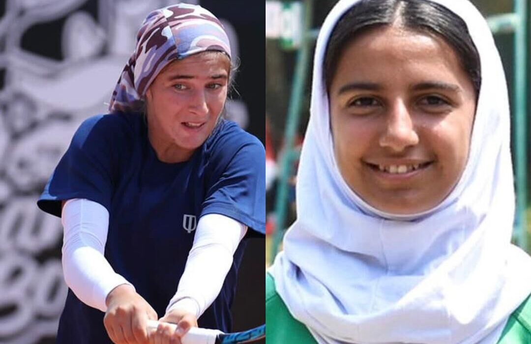 شرکت ۲ تنیسور البرزی در رقابت های تور جهانی زیر ۱۸ سال دختران