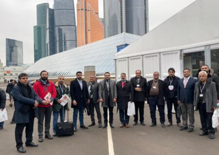 بازدید هیات تجاری اتاق تعاون البرز از نمایشگاه بین المللی مسکو