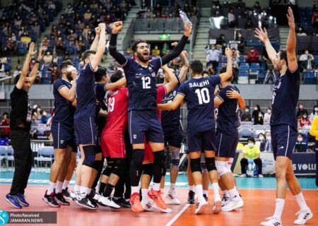 والیبال ایران بر بام آسیا ایستاد