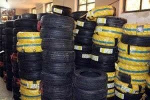 دپو بیش از هزار لاستیک‌های قاچاق در کرج