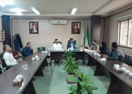 جلسه رسمی رئیس و اعضای شورای اسلامی شهر هشتگرد برگزار شد