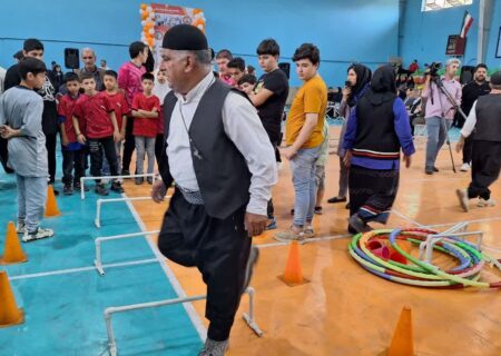 برگزاری نمایشگاه دستاوردهای مدجویان بهزیستی و جشنواره ورزشی و بازی های بومی محلی بلندهمتان بهزیستی البرز
