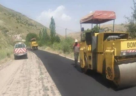 آسفالت 47 کیلومتر از راه‌های روستایی شهرستان طالقان