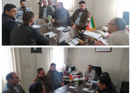 جلسه پیشگیری از ساخت و ساز غیر مجاز در شهرداری گلسار